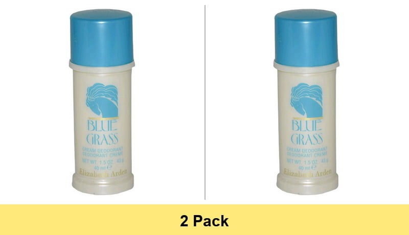 Elizabeth Arden Blue Grass Cream Deodorant for Women, 1.5 Oz - 2 Pack