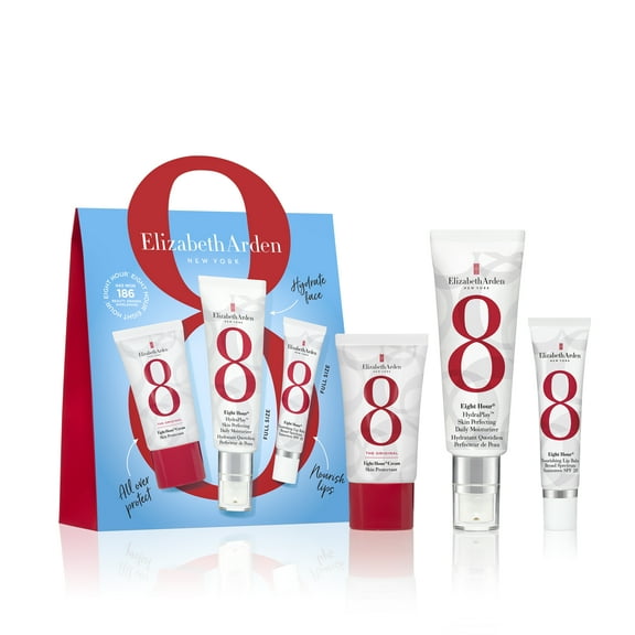 Elizabeth Arden Eight Hour Starter Kit 3 Piece Hydrating Skincare Gift Set, Travel Size, 1.5 oz.