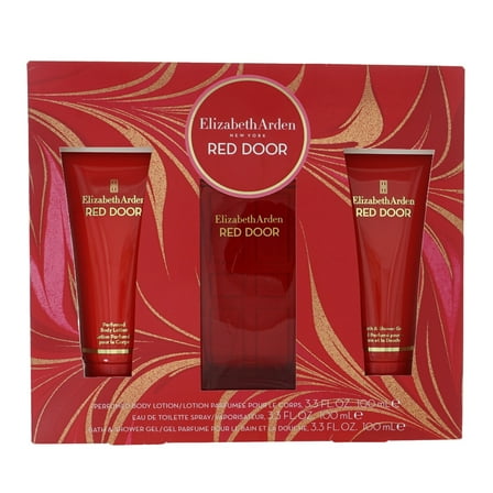 Red Door 3.3 Oz Eau De Toilette Spray by Elizabeth Arden Gift Set for Women