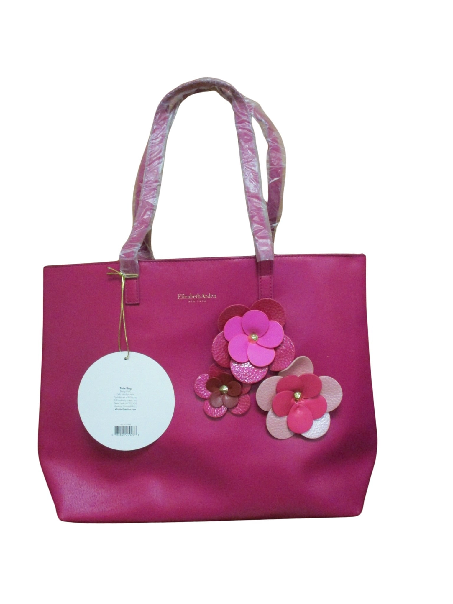 Elizabeth Arden Pink Floral Tote Bag Handbag Spring - Walmart.com