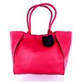 thumbnail image 1 of Elizabeth Arden Red Tote Bag - Includes Acrylic Faux- Fur Pom Pom Keychain, 1 of 1