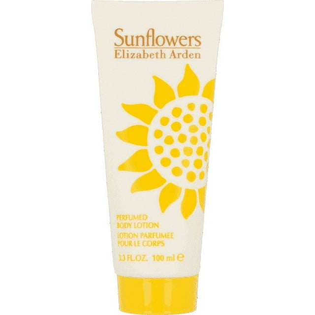 Elizabeth Arden Sunflowers Perfumed Body Lotion 3.3 Oz Unboxed