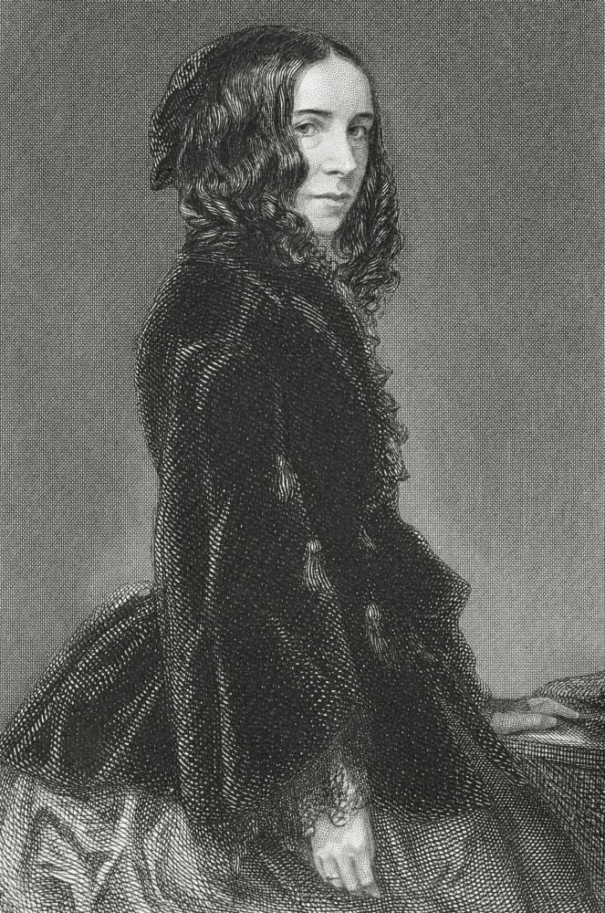 Elizabeth Barrett Browning 1806 1861 English Poetess And Feminist Canvas Art - Ken Welsh Design Pics (11 x 17)
