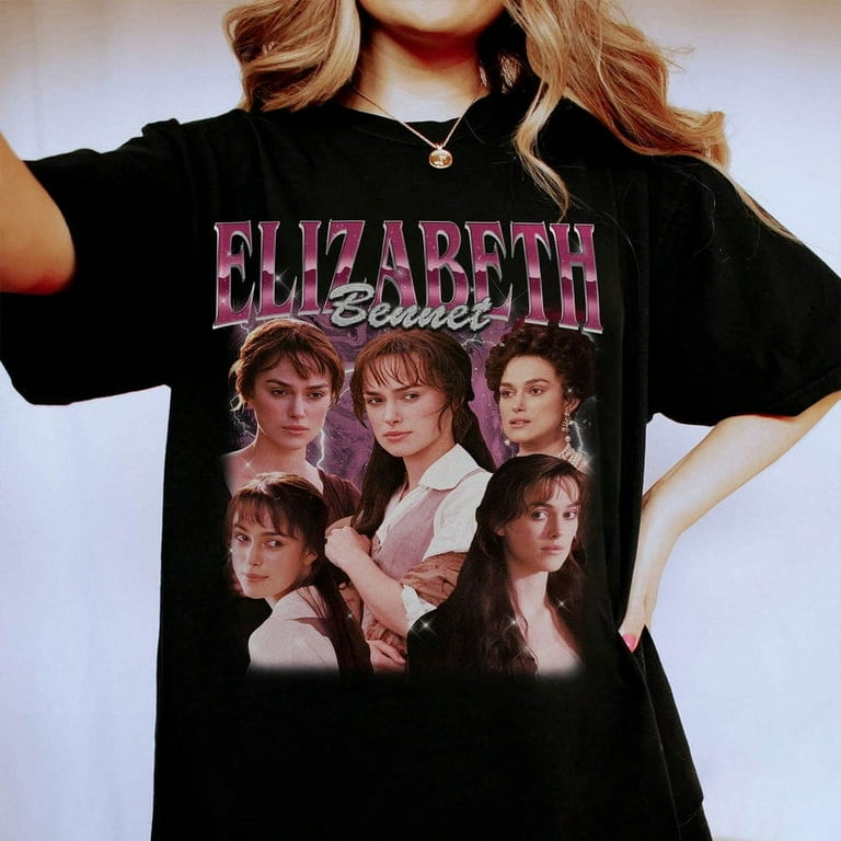 Elizabeth Bennet Shirt Vintage Elizabeth Bennet Shirt Fitzwilliam Darcy Elizabeth Bennet Homage Shirt Pride and Prejudice Shirt Walmart