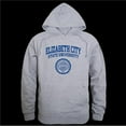 thumbnail image 1 of Elizabeth City State University Vikings Seal Hoodie, Heather Grey - 2XL, 1 of 1