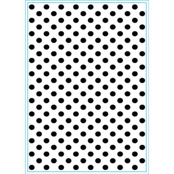 Elizabeth Craft Designs ECEM-114 Elizabeth Craft Embossing Folder 4 in. X6 in. -Lots Of Dots
