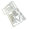 thumbnail image 1 of Elizabeth Craft Metal Die-Slanting Library Pocket With Bag, 1 of 6