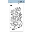 thumbnail image 1 of Elizabeth Craft Stencil 4.3"X8.7"-Bloom-Art Journal, 1 of 2