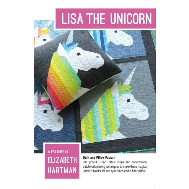 Elizabeth Hartman EHP038 Lisa The Unicorn Pattern