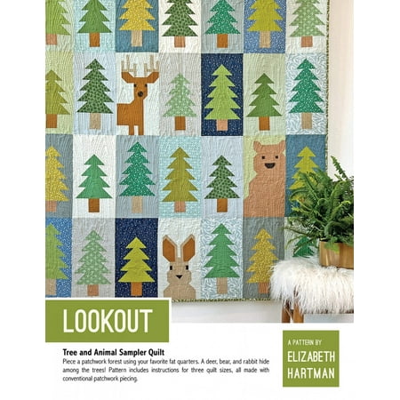 Lookout Tree and Animal Sampler Quilt Pattern by Elizabeth Hartman