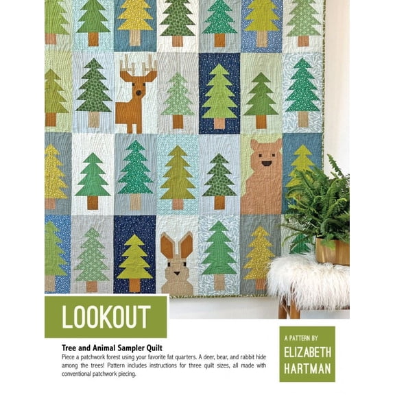 Elizabeth Hartman Quilting Pattern Lookout Quilt - Quilts