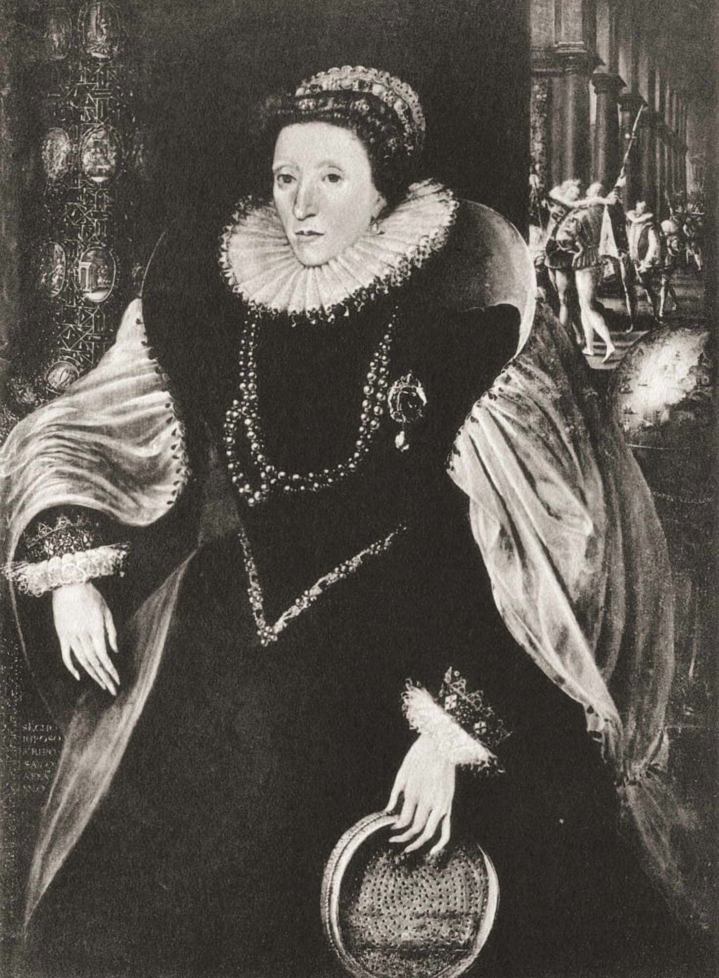 Elizabeth I 1533 Canvas Art - Ken Welsh Design Pics (11 x 16)