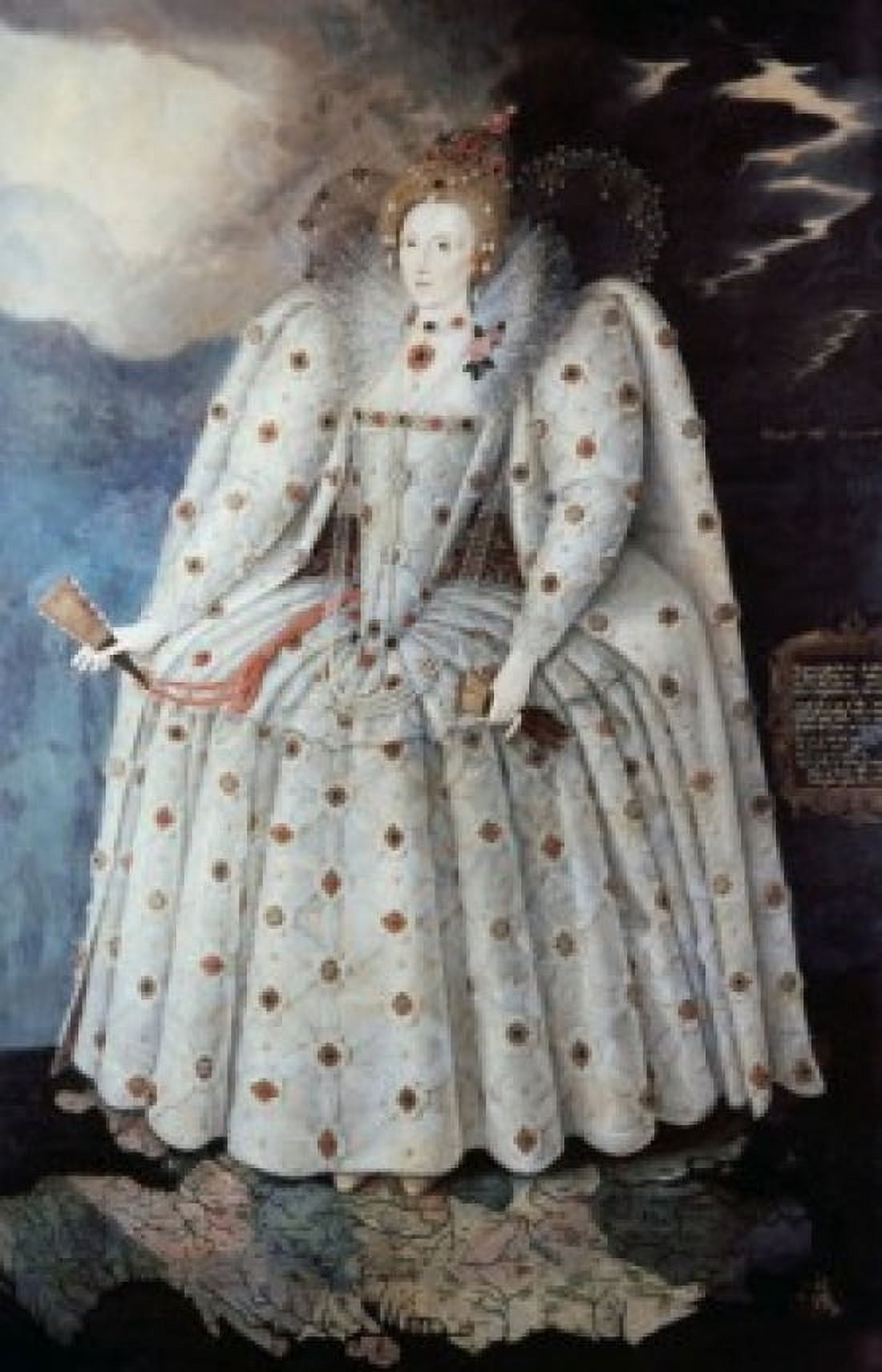 Elizabeth I World History Great Britian National Portrait Gallery London England Canvas Art - (24 x 36)