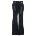 thumbnail image 1 of Elizabeth Mckay Women's Waist Tie Libby Pants 0 Navy & Whisper White, 1 of 3