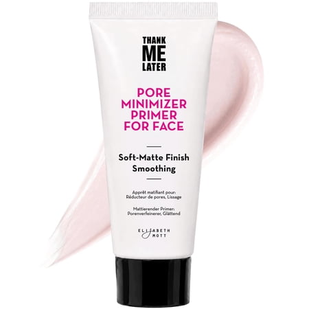 Elizabeth Mott Thank Me Later Gels Foundation Primer for Oily Skin, Brightening, Lightweight, 1.05 Ounce