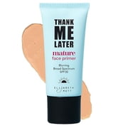 Elizabeth Mott Thank Me Later Blurring Face Primer SPF 30 | Pore-Minimizing and Softens Fine Lines and Wrinkles for Velvet Skin 30mL