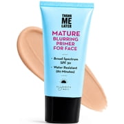Elizabeth Mott Thank Me Later Blurring Face Primer SPF 30 | Pore-Minimizing and Softens Fine Lines and Wrinkles for Velvet Skin 30mL