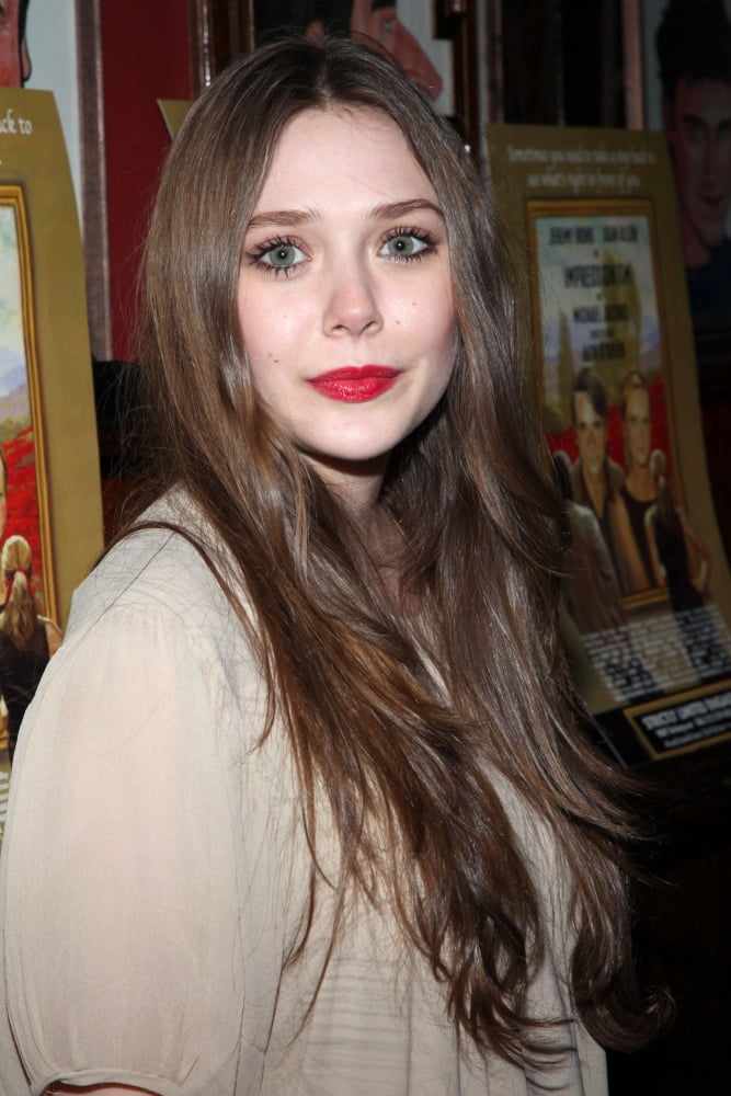 Elizabeth Olsen At Arrivals For Impressionism Opening Night On Broadway Canvas Art - (16 x 20)