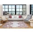 thumbnail image 1 of Elizabeth Sutton VE30C Spring Beauty Floral Transitional White Area Rug, 2'0" x 4'0", 1 of 6