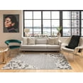 thumbnail image 1 of Elizabeth Sutton VE65B Cloud Nine Floral Modern Gray Area Rug, 2'0" x 4'0", 1 of 6