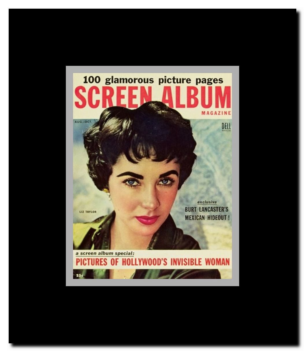 Elizabeth Taylor Framed Movie Poster