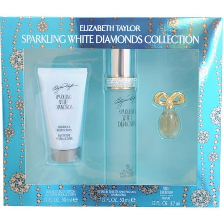 Elizabeth Taylor Gift Set White Diamonds Sparkling By Elizabeth Taylor