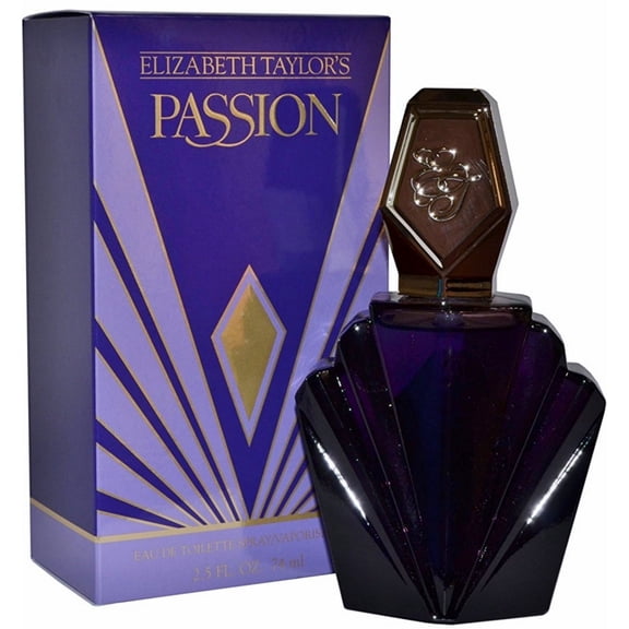 Elizabeth Taylor Passion Eau de Toilette, Perfume for Women, 2.5 Oz Full Size, 3 Pack