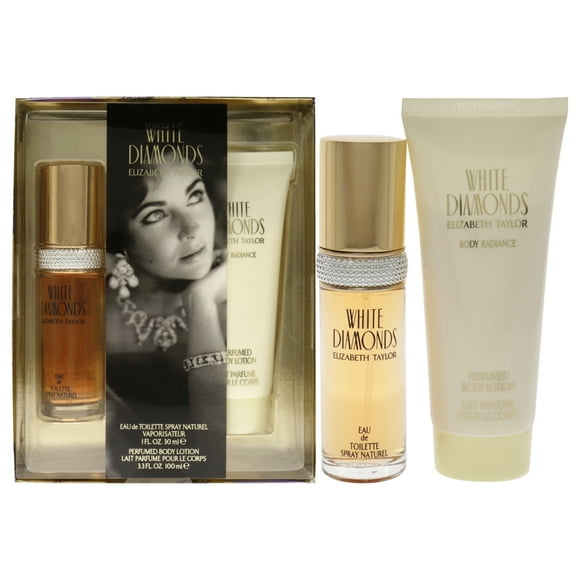 Elizabeth Taylor Perfume Gift Set, White Diamonds , 2 Pieces