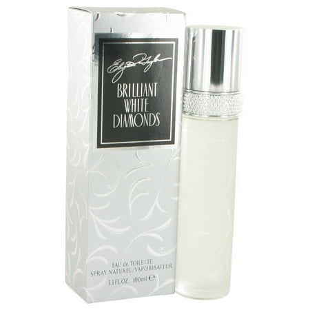 Elizabeth Taylor White Diamonds Brilliant Eau De Toilette Spray for Women 3.3 oz