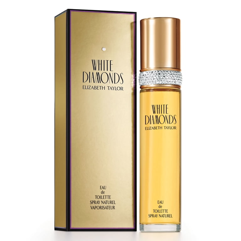 E•TAYLOR オードパルファム  ホワイトダイヤモンド50ml (箱あり) Elizabeth Taylor White Diamonds Eau De Toilette, 1.7 fl oz