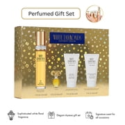 Elizabeth Taylor White Diamonds Perfume Gift Set for Women, 4 Pieces