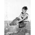 thumbnail image 1 of Elizabeth Taylor washing a dog Poster Print by Hollywood Photo Archive Hollywood Photo Archive, 1 of 1