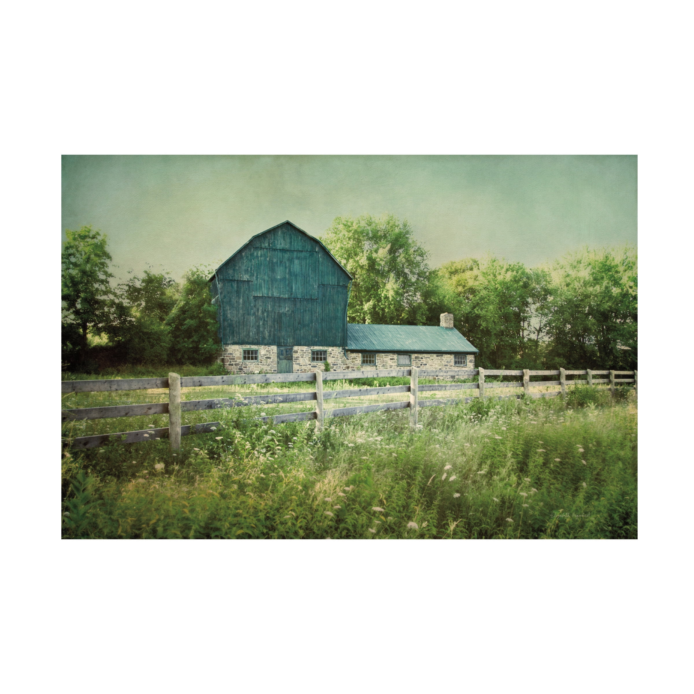 Elizabeth Urquhart 'Blissful Country III' Canvas Art
