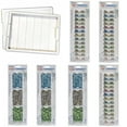 thumbnail image 1 of Elizabeth Ward Bead Storage 2 Piece Organizer Bundle w/ 48 Piece Container Pack, 1 of 8