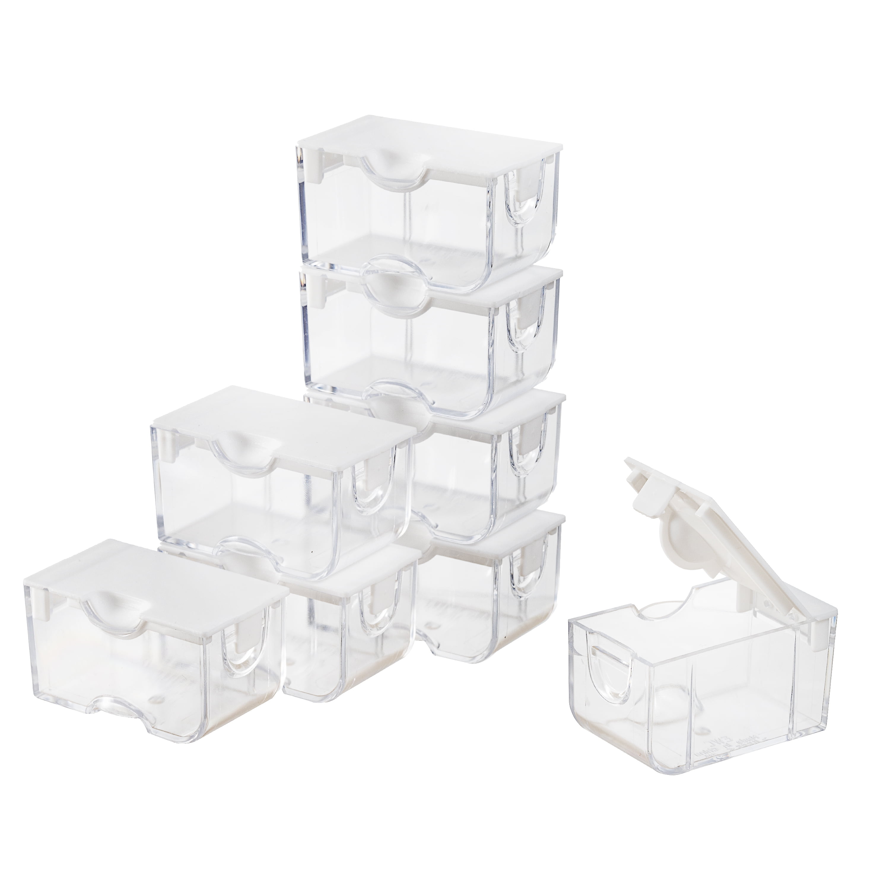  Bead Storage Solutions Elizabeth Ward 5 Piece Craft Organizing  Storage Containers for Small Beads, Crystals, and Fasteners, Clear (3 Pack)  : Arts, Crafts & Sewing