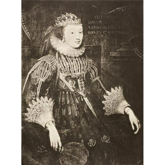 Elizabeth Wriothesley N Poster Print, 12 x 17