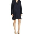 thumbnail image 1 of Elizabeth and James Womens Solid Tunic Dress, Blue, Small, 1 of 1
