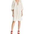 thumbnail image 1 of Elizabeth and James Womens Solid Tunic Dress, White, Small, 1 of 1