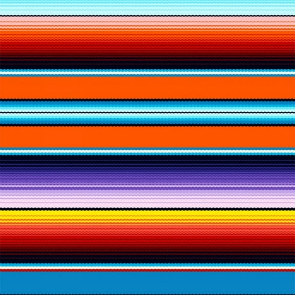 Elizabeth's Studio Fiesta Orange Serape Stripe