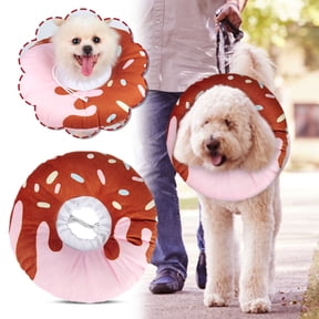 Elizabethan Collar for Dogs and Cats,Adjustable Pet Recovery Cone After Surgery,Soft Donut Medical E-Cone Alternative to Prevent Biting and Licking,Size L,Size L,Size L