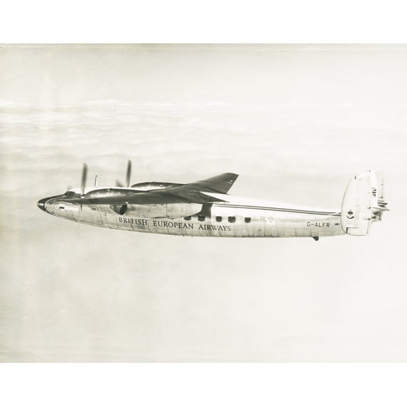 Elizabethan G Alfr Conversion Prototype In Flight Print By The Institution Of Mechanical Engineers Mary Evans