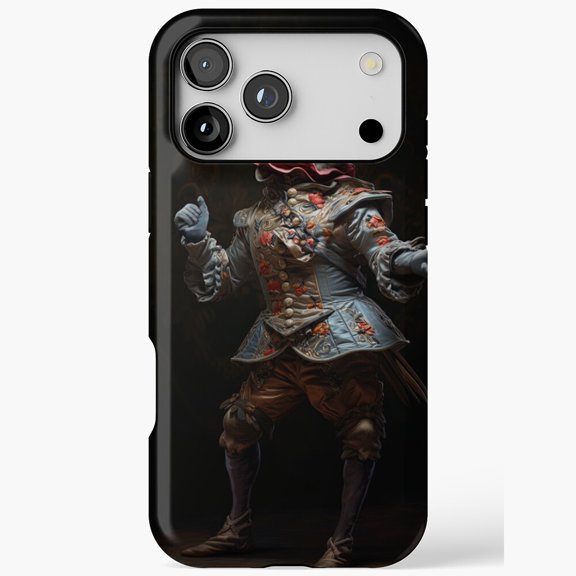 Elizabethan Playhouse Finch Storyteller iPhone Case 17 to 11 Pro Max up to size 5XL