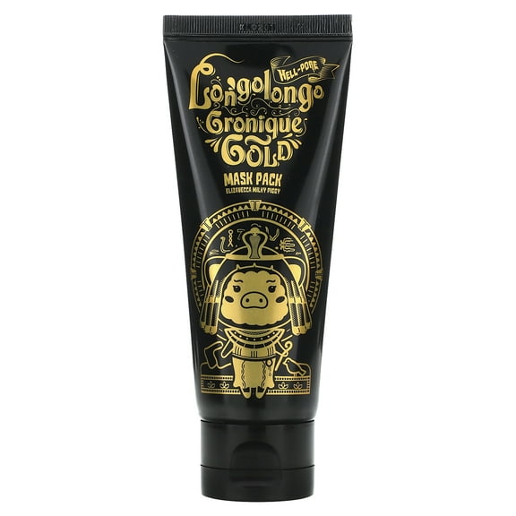 Elizavecca Milky Piggy, Hell-Pore Longolongo Gronique Gold Beauty Mask Pack, 3.38 fl oz (100 ml)