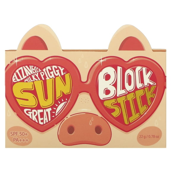 Milky Piggy, Sun Great Block Stick, SPF 50+ PA+++, 0.78 oz (22 g), Elizavecca