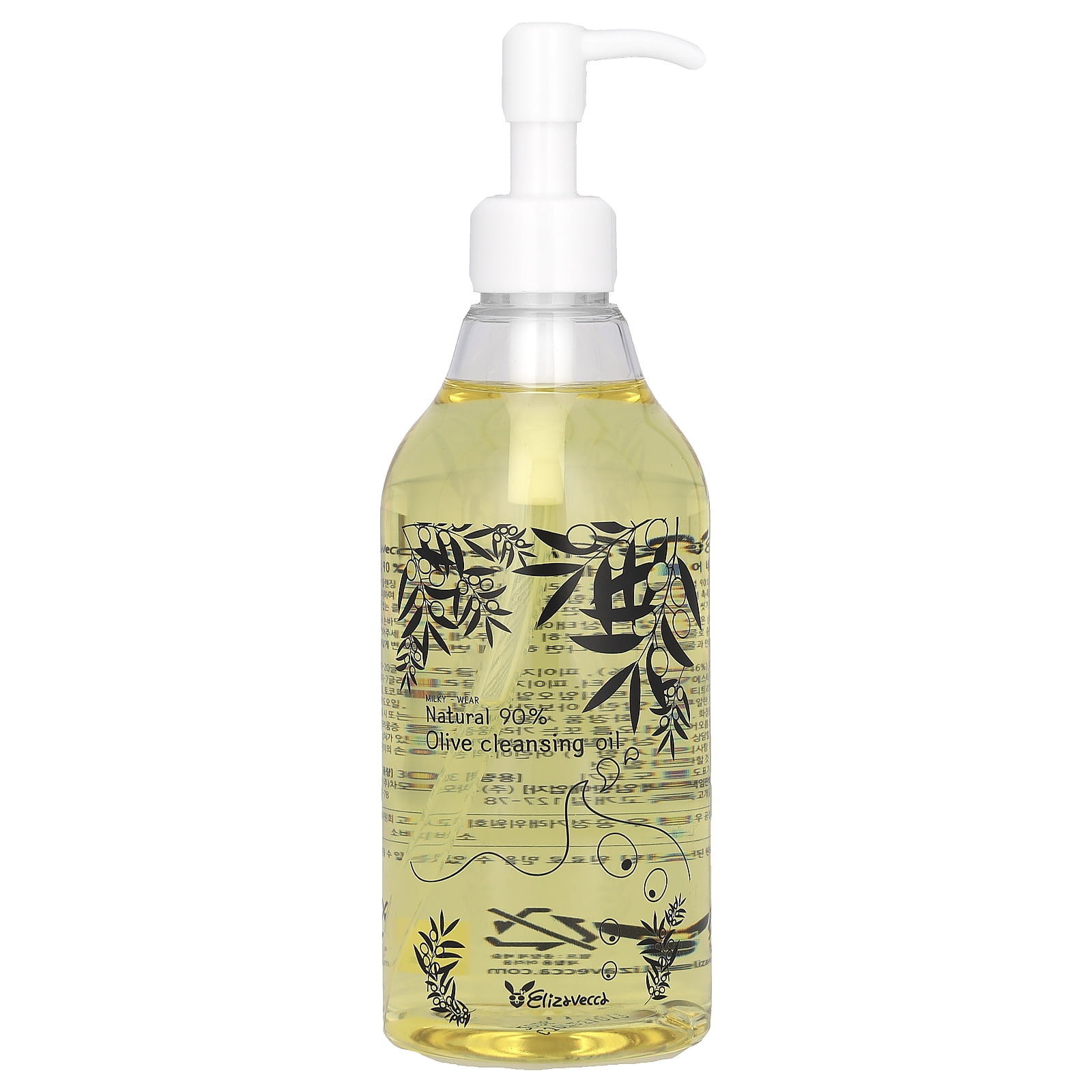 Elizavecca MilkyWear, Natural 90 Olive Cleansing Oil, 10.14 fl oz
