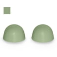 thumbnail image 1 of Eljer Color Replacement Plastic Toilet Bolt Caps - Set of 2 - Pastel Green, 1 of 2