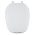Eljer Emblem Elongated Toilet Seat with Square Front, Closed Front with