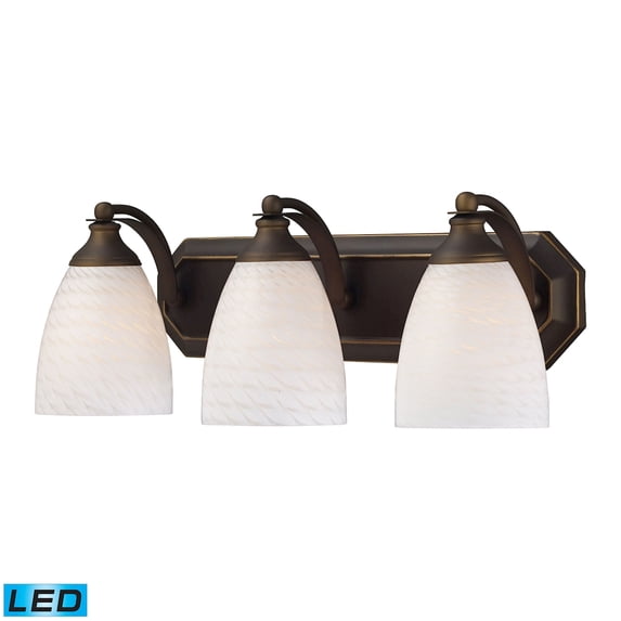 Elk 570-3B-WS-LED Vanity Vanity Lighting Aged Bronze
