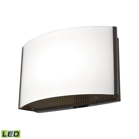 Elk BVL911-10-45 Pandora LED Bath Lighting 7in Oiled Bronze Metal Glass