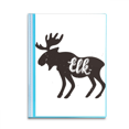 thumbnail image 1 of Elk Black And White Animal Book Sheet Protectors Portfolio Binder Folder, 1 of 3